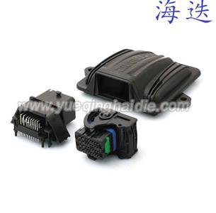 32pin auto male female ECU pin connector with plasti box HD-32HB2J