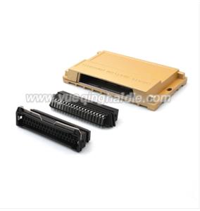 37pin auto male female ECU pin connector with plasti box HD-37HBYJ