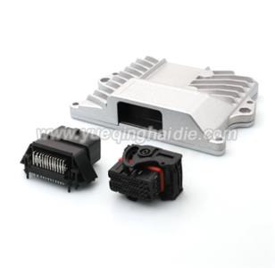 48pin auto male female ECU pin connector with Plastic shell boxHD-48HBZJ