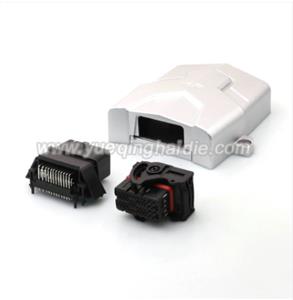 48pin auto male female ECU pin connector with Plastic shell box HD-48HBYJ