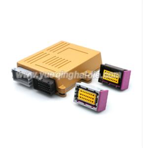 48pin auto male female ECU pin connector with Plastic shell box HD-48HDYJ