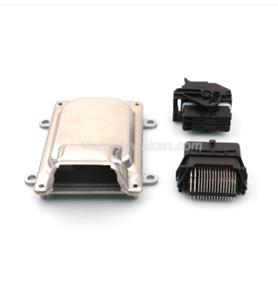 64pin auto male female ECU pin connector with black color Aluminum shell box HD-64HADJ