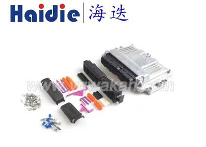 80/121pin auto male female ECU pin connector with Aluminum shell box