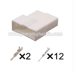 14pin Auto Wiring Cable Connector Include Terminals Pins   HD141-0.7-1.5-11 mating to MG655118