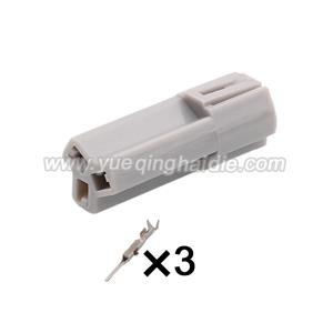 3pin  Auto wiring cable connector include terminals pins N3810-9903