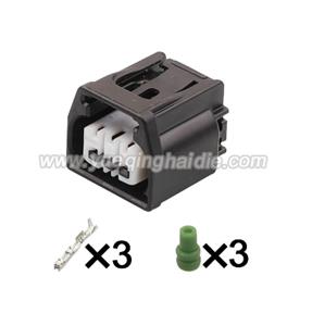 3pin  Auto wiring cable connector include terminals pins 6189-7831