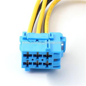 Wire Harness  1-965640-1/968271-1 Blue   16awg 20cm