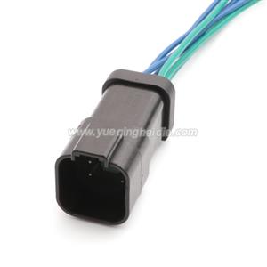 Wire Harness DT04-6P-E005/AT04-6P-EC01BLK 18awg 20cm