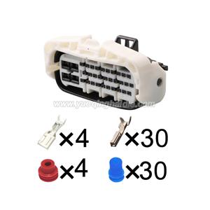 auto connector 6189-0804/90980-12020
